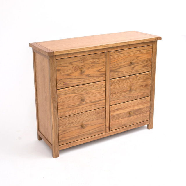 Augeron 6 Drawer 110Cm W Chest of Drawers