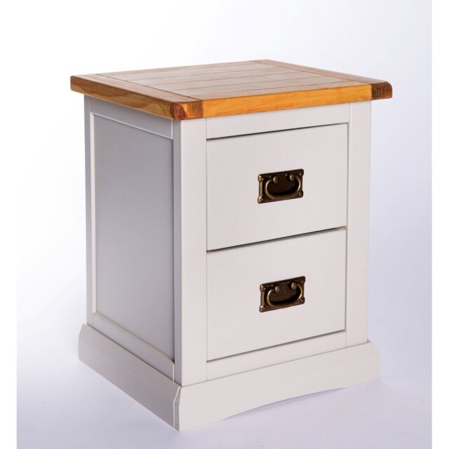 Chula 2 Drawer Bedside Table