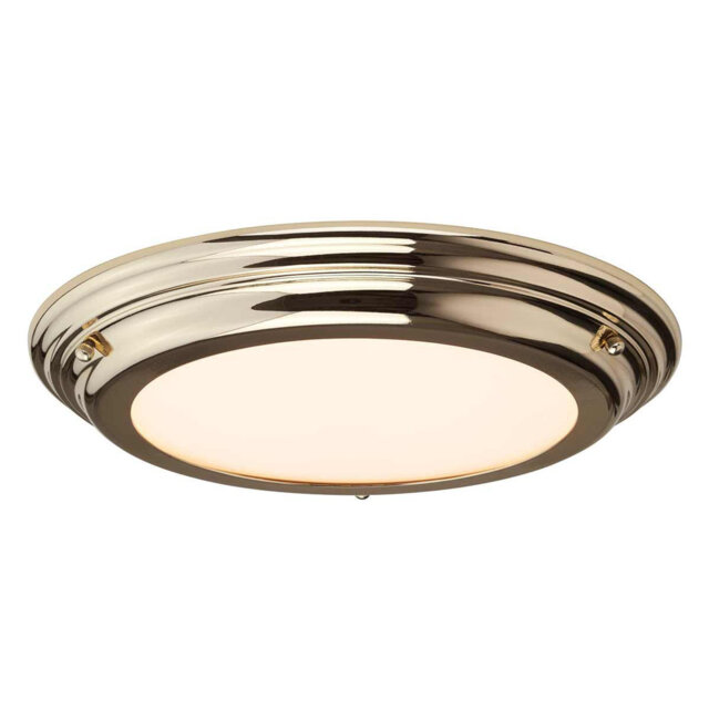 Chesterton Glass LED Flush Mount