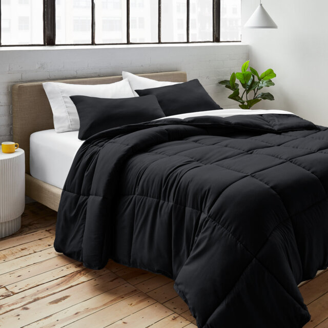 Polyester Solid Colour Bedspread
