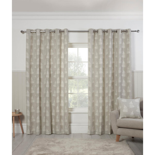 Jevin Cotton Blend Room Darkening Curtain Pair
