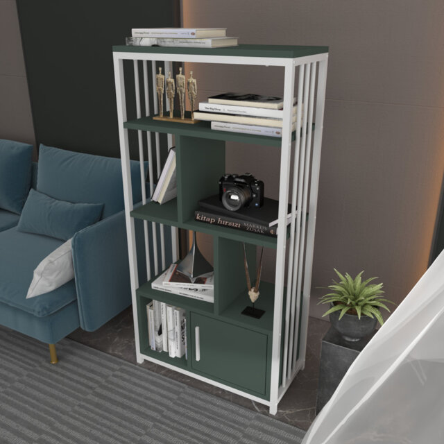Valero 120cm H x 60cm W Bookcase