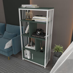 Valero 120cm H x 60cm W Bookcase