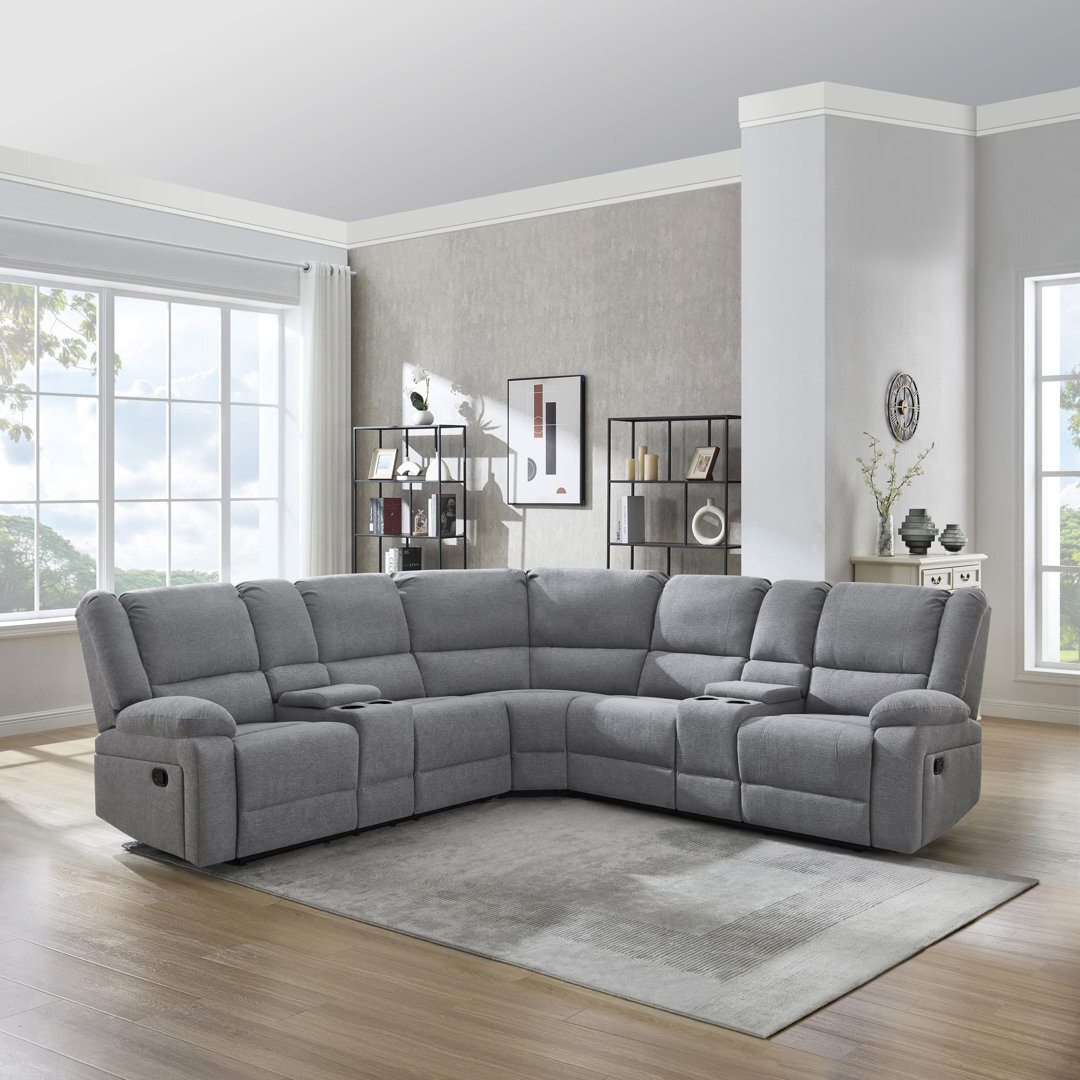 Upholstered Sectional Boutwell Armchair Wayfair Recliner Sofa