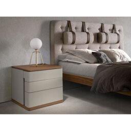 46cm W Manufactured Wood Bedside Table