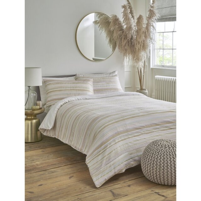 Serena 100% Cotton 200 TC Reversible Duvet Cover Set - Premium Bedding