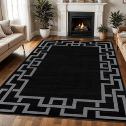 Luxury Printed Area Rugs Soft & Durable Material Soft Touch