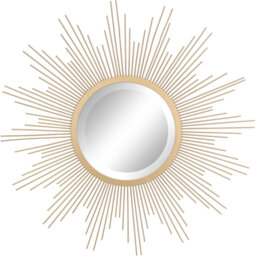 Metal Round Mirror