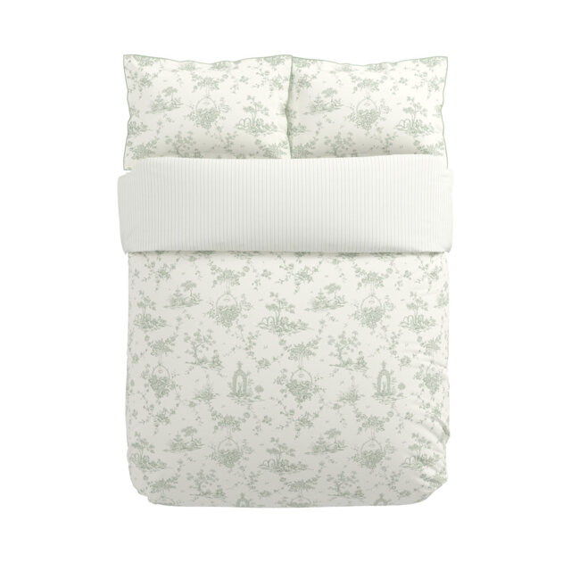 Garden Of Love Cotton Duvet Cover Set