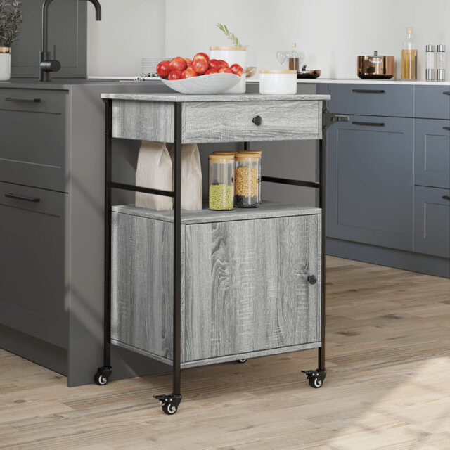 Nevis Metal Bar Cart