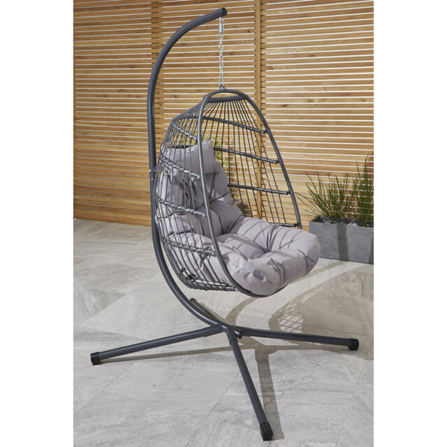 Megerle Swing Chair with Stand