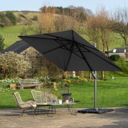 Batson 3.5m x 2.6m Rectangular Cantilever Parasol