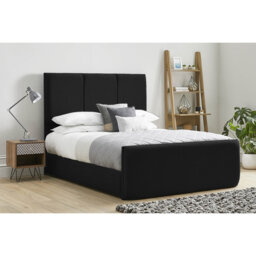 Ledley Kailua Upholstered Bed Frame - Plush Velvet with Headboard and Sprung Slats