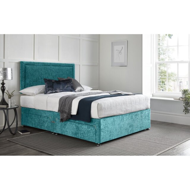 "Idlewood Divan Bed with 24"" Headboard on Struts"
