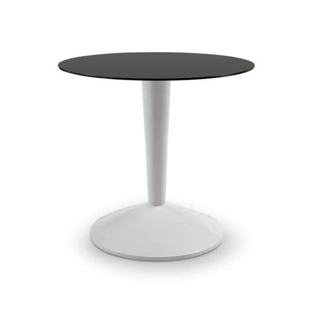 Kongsberg Round Glass Top Dining Table
