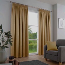 Galaxy Pencil Pleat Room Darkening Curtains