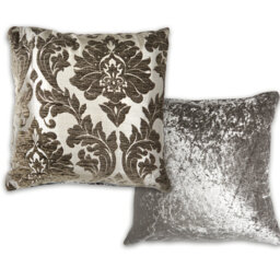 Worrell Damask Square Throw Pillow Cover