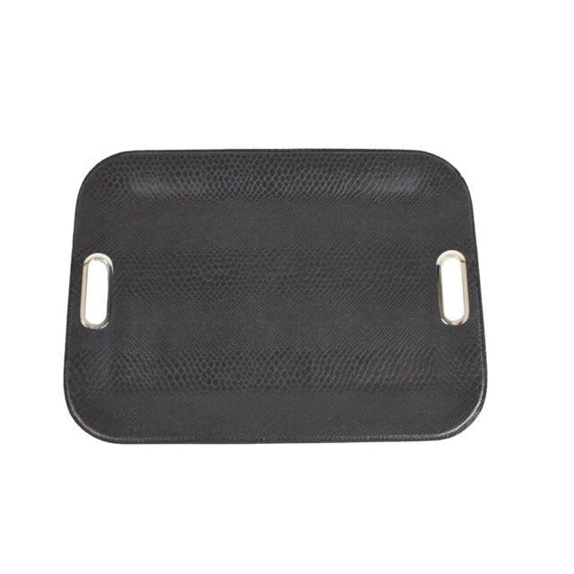 Rylan Leather / Faux Leather Tray