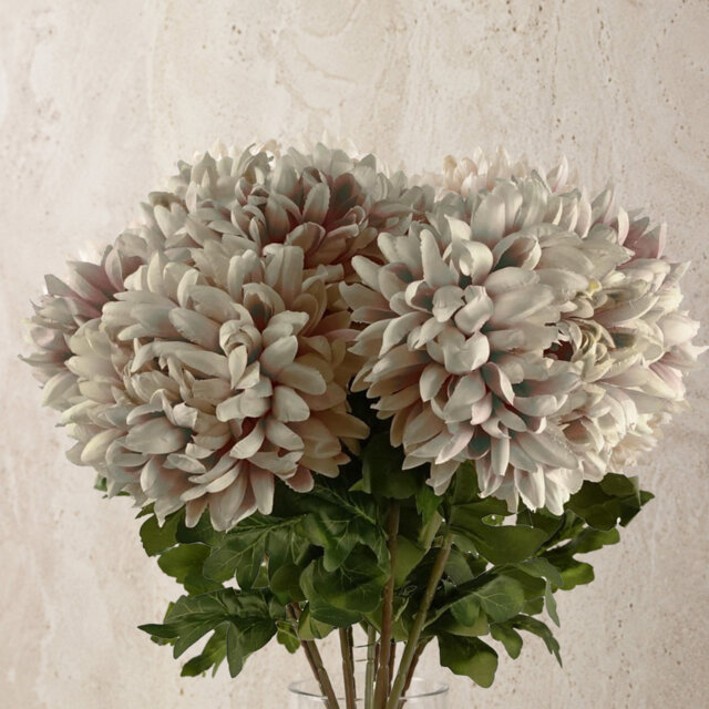 Leaf Design Artificial Flowers 75cm Faux Plant