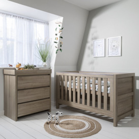 Modena Cot Bed 2-Piece Nursery Furniture Set