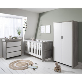 Modena Cot Bed 3-Piece Nursery Furniture Set