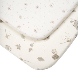 Cot Bed Fitted Sheets 2pk - Cocoon