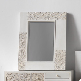 Mabel Wooden Rectangular Dresser Mirror
