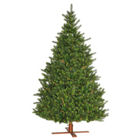 Kentucky Deluxe Green Fir Artificial Christmas Tree with Stand