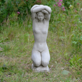 Kleist Headache Girl Garden Statue