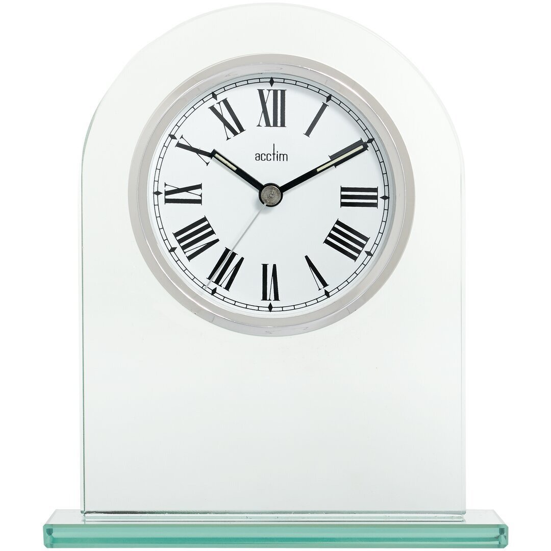 Adelaide Glass Table Clock