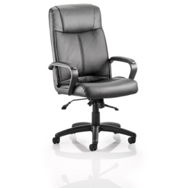 High-Back Leather Executive Chair