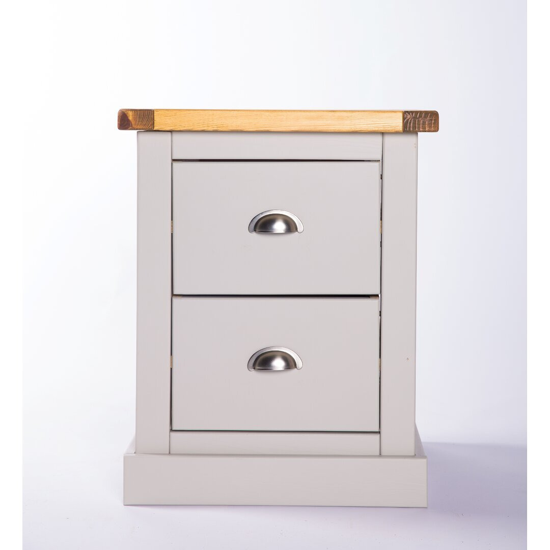 Candleick 2 Drawer Bedside Table