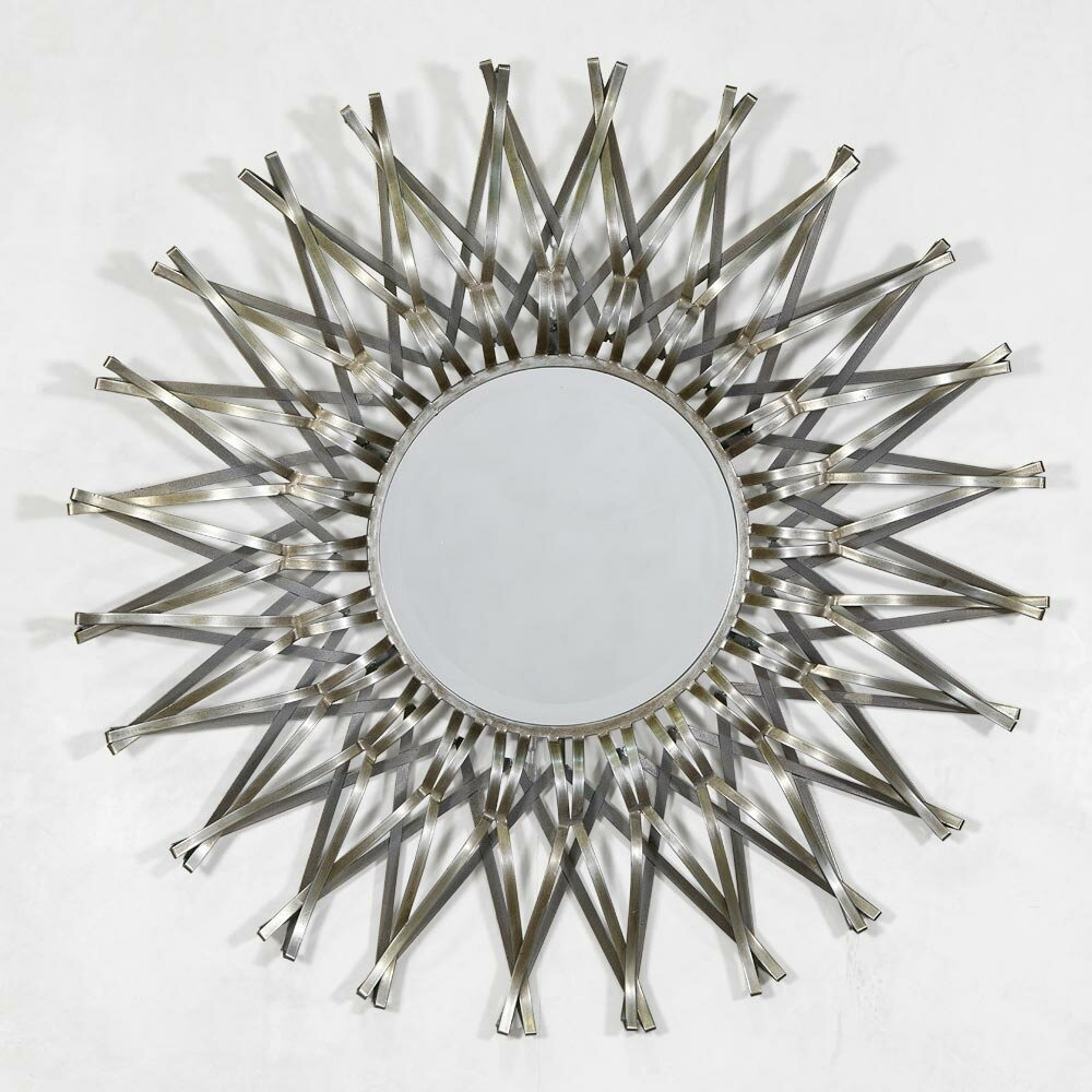 Sunburst Geometrical Accent Mirror