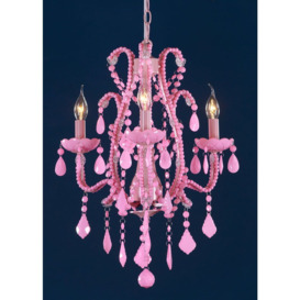 3-Light Candle-Style Chandelier