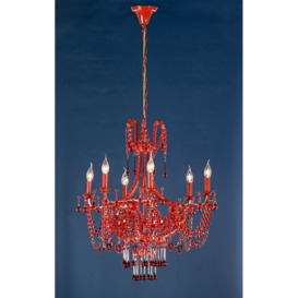 Marie Therese Lace 6-Light Candle-Style Chandelier