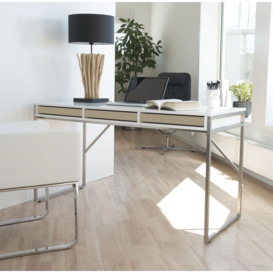 Mistral Standing Desk W:137cm X D: 60cm with metal legs incl. 3 trays