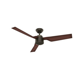 132Cm 3 - Blade Ceiling Fan with Wall Control