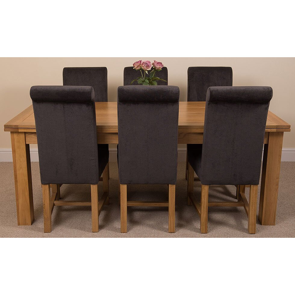Kenia Dining Set with 6 Chairs