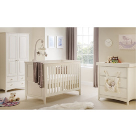 Kingsbury Cot Bed 3-Piece Nursery Furniture Set