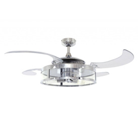 Izabella 122 cm ceiling fan with remote control and wall switch