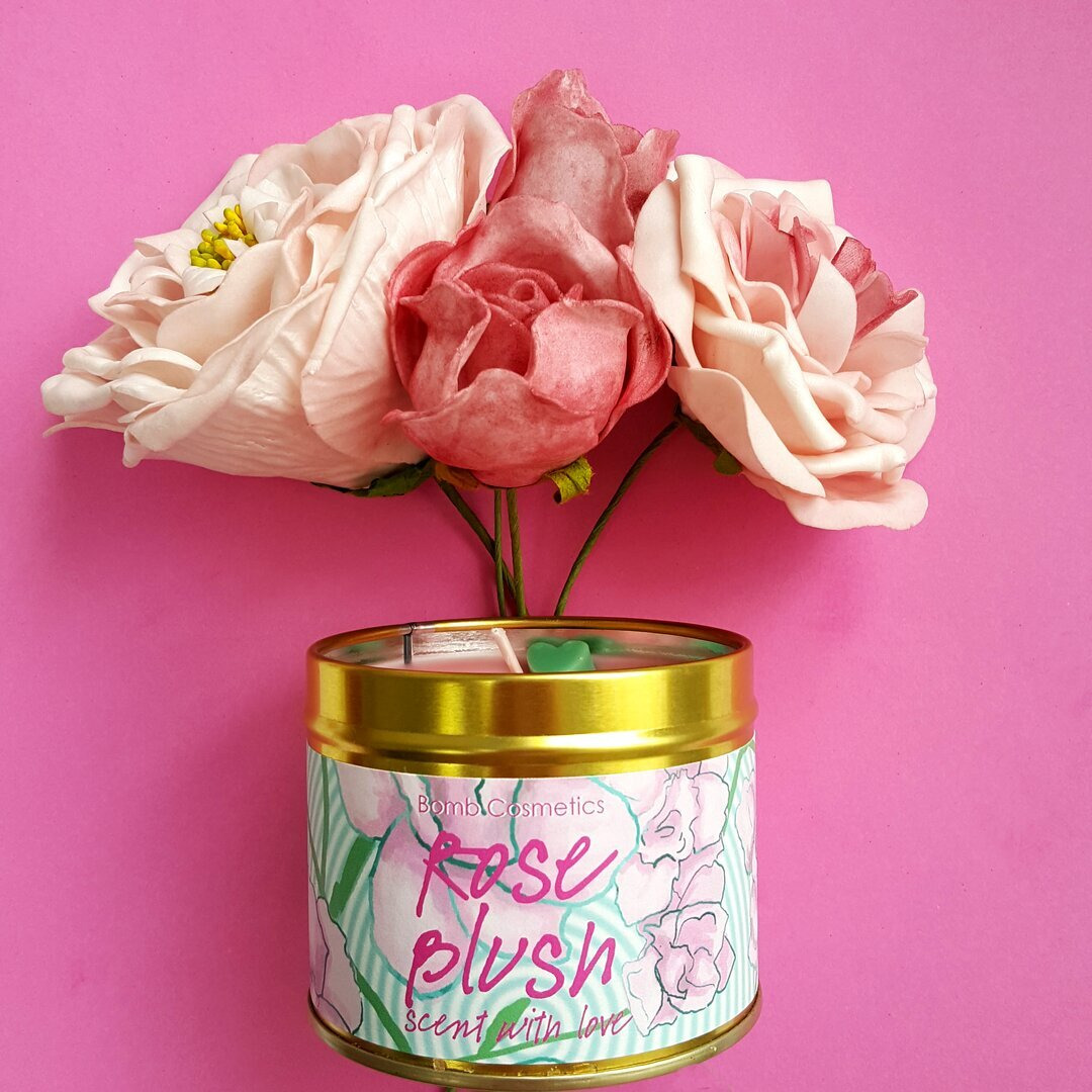 Rose Blush Scented Jar Candle