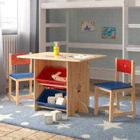 Star Children's 7 Piece Rectangular Chair Set
