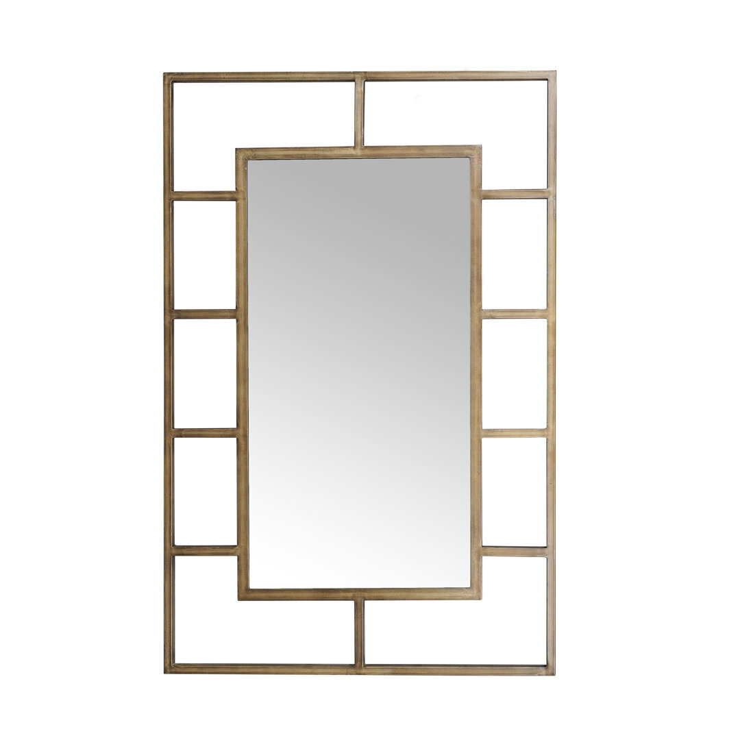 Mirror Bessie Metal Brass