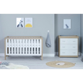 Luno Cot Bed 2-Piece Nursery Furniture Set