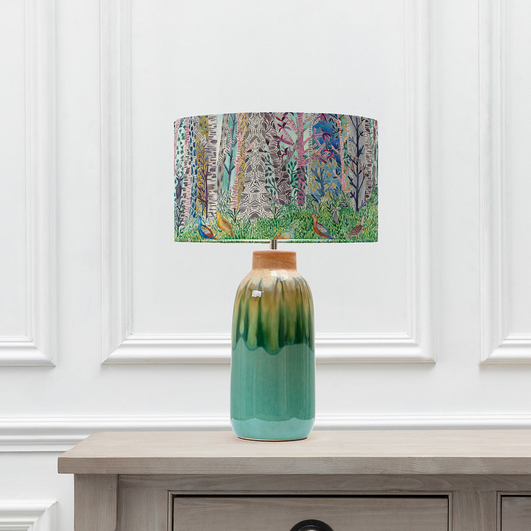 Woodland Tales 64Cm Blue/Green Table Lamp