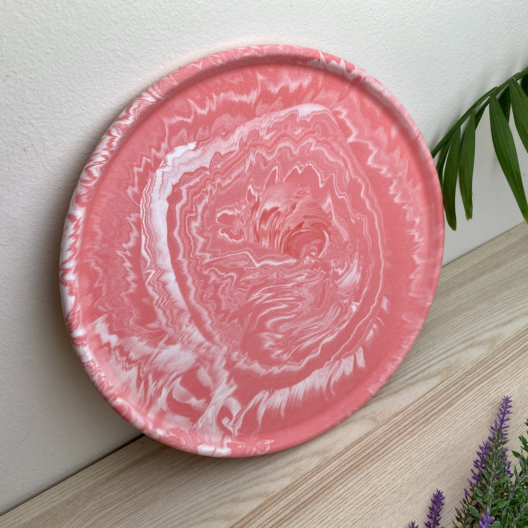 Large Round Tray/ Decorative Plate