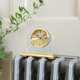 Gold Break Arch Pendulum Mantel Clock