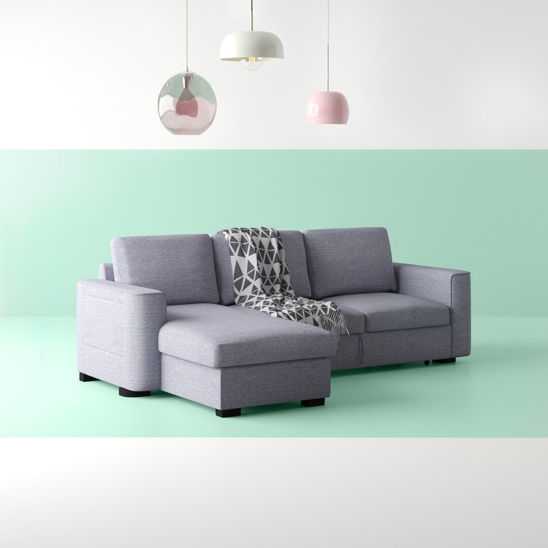 Chul Reversible Sleeper Corner Sofa Chaise