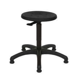 Height-adjustable office stool