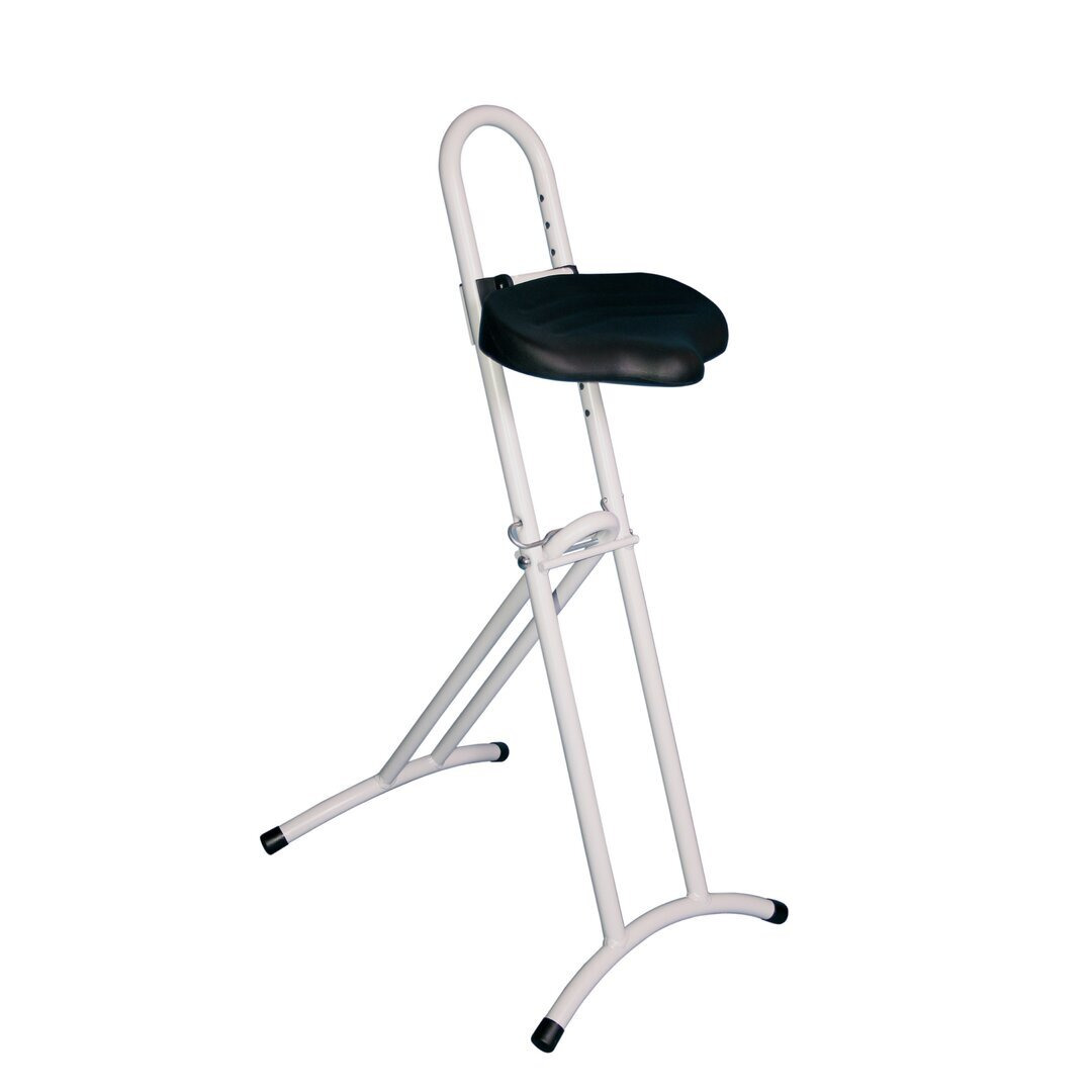 Height-adjustable office stool